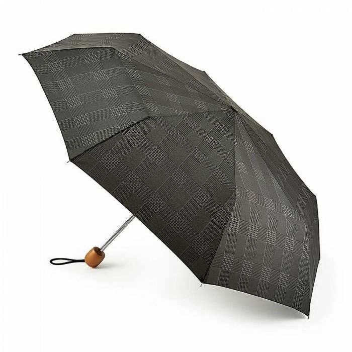 Механічна парасолька Fulton Stowaway Deluxe-2 L450 Димові перевіри (сіра клітина) купити недорого в Ти Купи