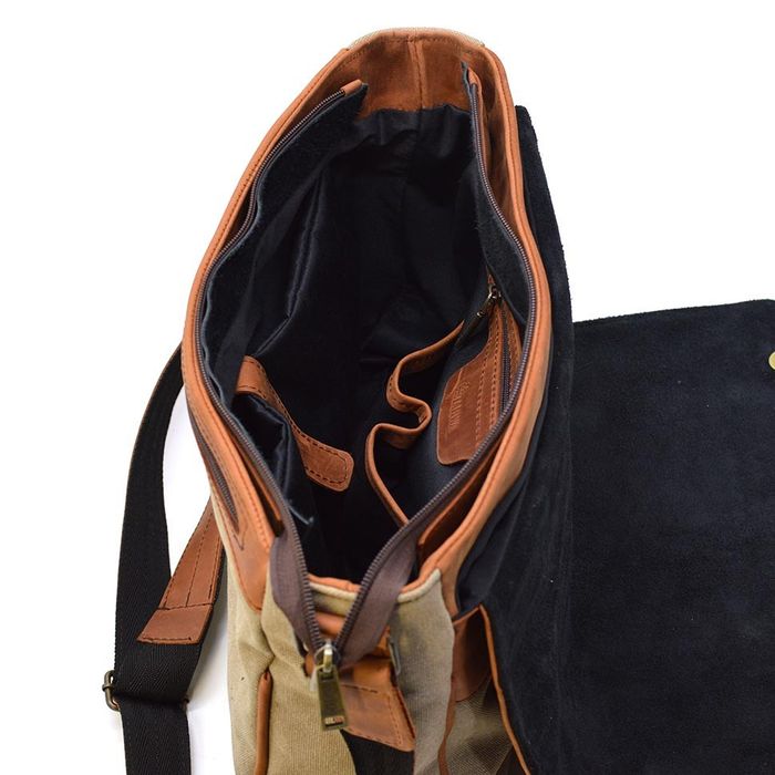 Мужская кожаная сумка через плечо TARWA RBs-1047-3md купить недорого в Ты Купи