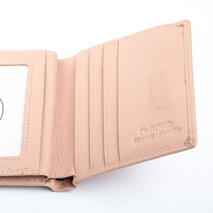Женский кожаный кошелек Bright DR. BOND WS-33 pink купить недорого в Ты Купи