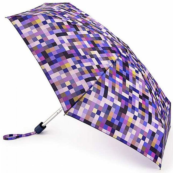 Механический женский зонт Fulton Tiny-2 L501 Pixel Power (Пиксели) купить недорого в Ты Купи