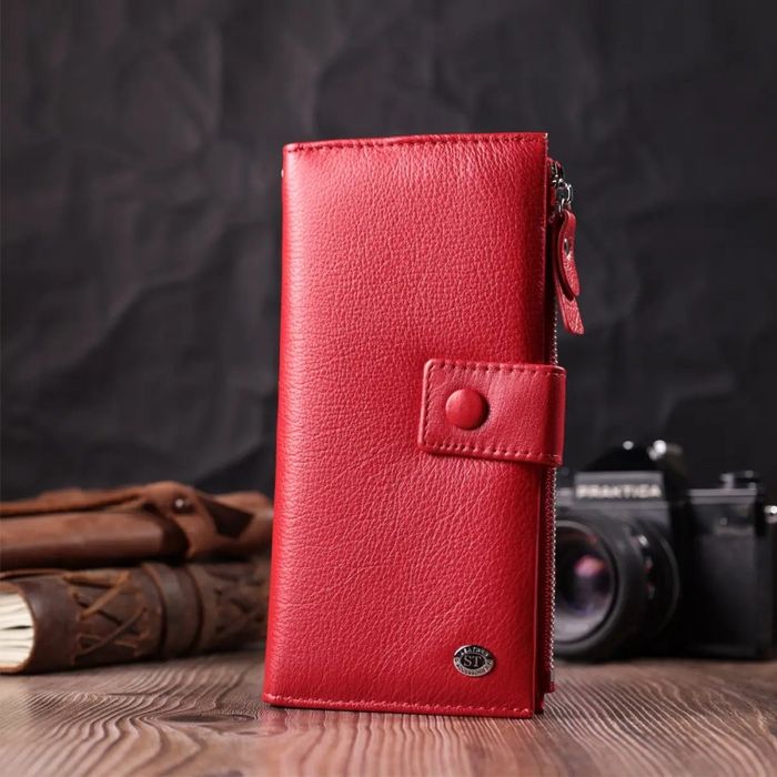 Жіночий шкіряний гаманець ST Leather 22536 купити недорого в Ти Купи