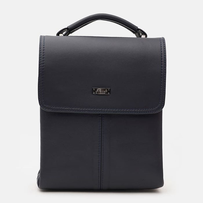 Чоловіча шкіряна сумка Ricco Grande T1tr0029n-navy купити недорого в Ти Купи