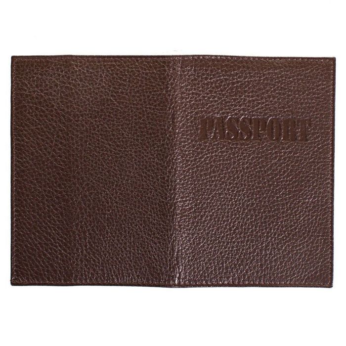 Обкладинка на паспорт зі шкіри чоловіче CANPELLINI (КАНПЕЛЛІНІ) SHI002 купити недорого в Ти Купи