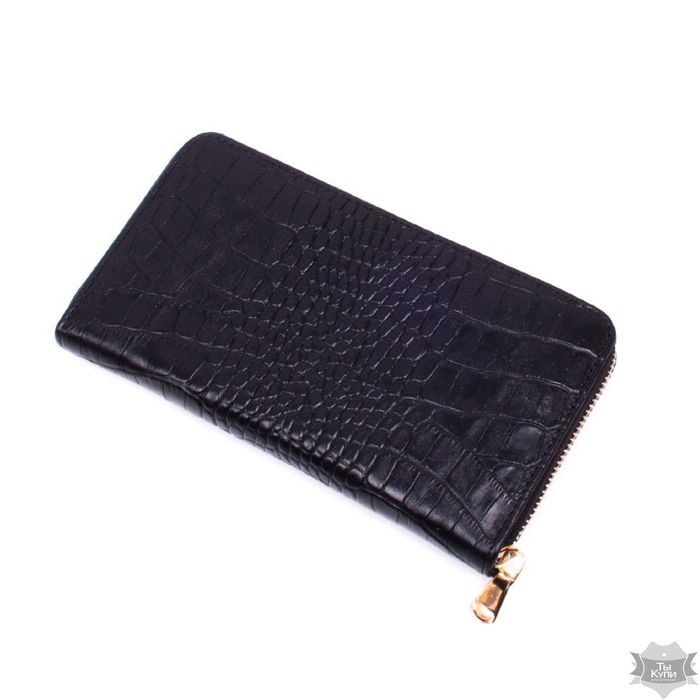 Жіночий чорний шкіряний гаманець Rich Valenta ХР4931 купити недорого в Ти Купи
