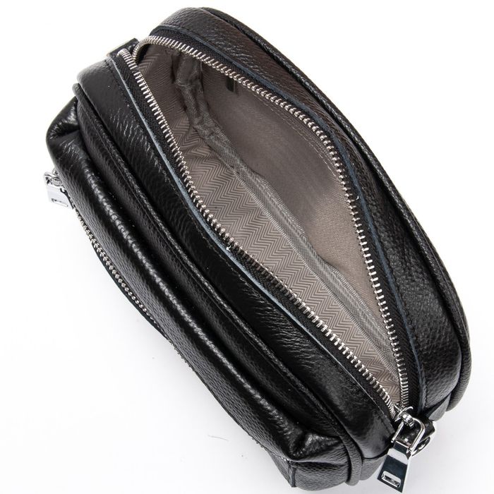 Женский молодежный кожаный клатч ALEX RAI F-5507 black купить недорого в Ты Купи