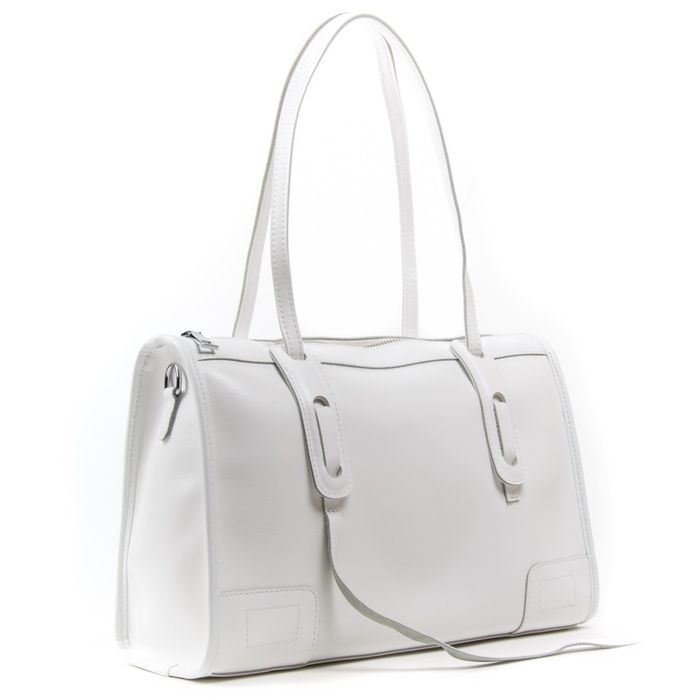 Жіноча шкіряна сумка ALEX RAI 05-01 8797 white купити недорого в Ти Купи
