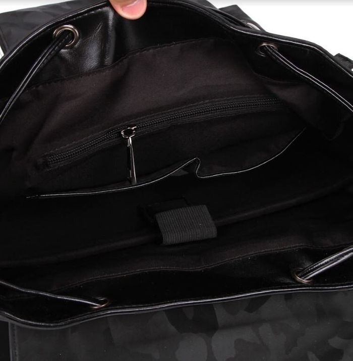 Мужской черный рюкзак Polo 5522 купить недорого в Ты Купи
