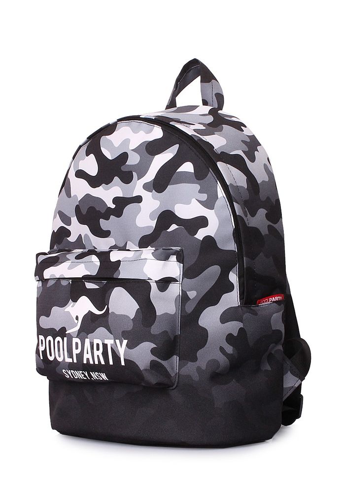 Молодіжний текстильний рюкзак Poolparty рюкзак-камуфляж купити недорого в Ти Купи