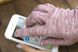 Жіночі рожеві сенсорні стрейчеві рукавички 5171-1s2 М