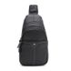 Чоловічий шкіряний рюкзак Keizer K1612-11bl-black, Чорний