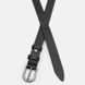 Женский кожаный ремень Borsa Leather 110v1genw37-black
