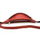 Шкіряна жіноча червона сумка на пояс TARWA rr-3035-4lx