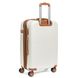 Комплект чемоданов 2/1 ABS-пластик PODIUM 8387 white змейка 31478