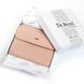 Женский кожаный кошелек Bright DR. BOND WS-33 pink