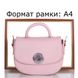 Міні-сумка зі шкірозамінника AMELIE GALANTI A15012002-pink