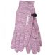 Жіночі рожеві сенсорні стрейчеві рукавички 5171-1s2 М