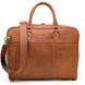 Мужская кожаная сумка-портфель TARWA rb-4765-4lx Коричневый
