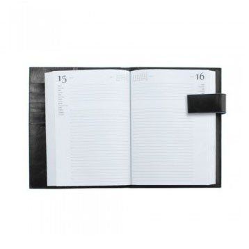 Шкіряний чорний щоденник Piquadro Blue Square (AG1148B2_N) купити недорого в Ти Купи