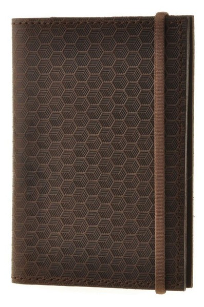 Жіноча обкладинка для паспорта зі шкіри ручної роботи BlankNote bn-op-2-o-karbon купити недорого в Ти Купи
