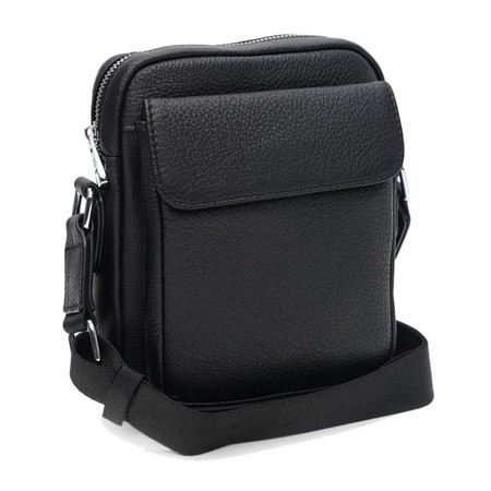 Мужская кожаная сумка Ricco Grande K12116-1-black купить недорого в Ты Купи