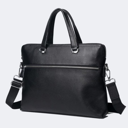 Мужская кожаная сумка Keizer K19157-1-black купить недорого в Ты Купи