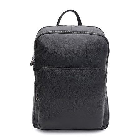 Шкіряний рюкзак Keizer K19019bl-black купити недорого в Ти Купи
