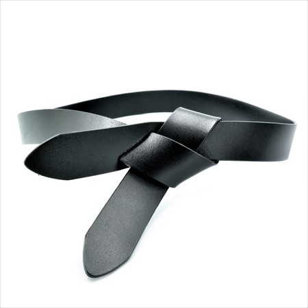 Шкіряна краватка для жіночого ременя Чорний ткап NW-ZH3K-0067 купити недорого в Ти Купи