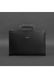 Жіноча шкіряна сумка для ноутбука і документів BlankNote чорна Краст BN-BAG-36-G