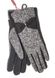 8,5 - Комбіновані жіночі рукавички з бантиком Shust Gloves