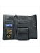 Мужской кожаный клатч-кошелек Weatro 19,5 х 10,5 х 2,5 см Черный wtro-162-18