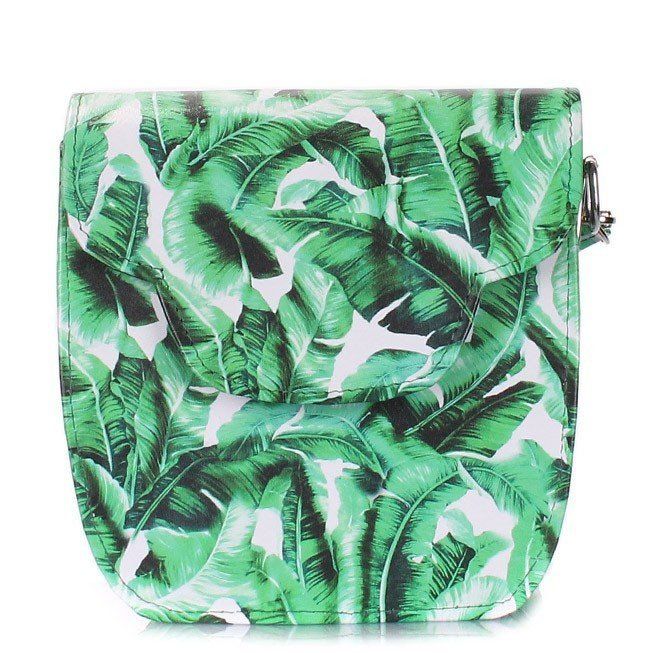 Жіноча сумка-клатч POOLPARTY Daisy зелена купити недорого в Ти Купи