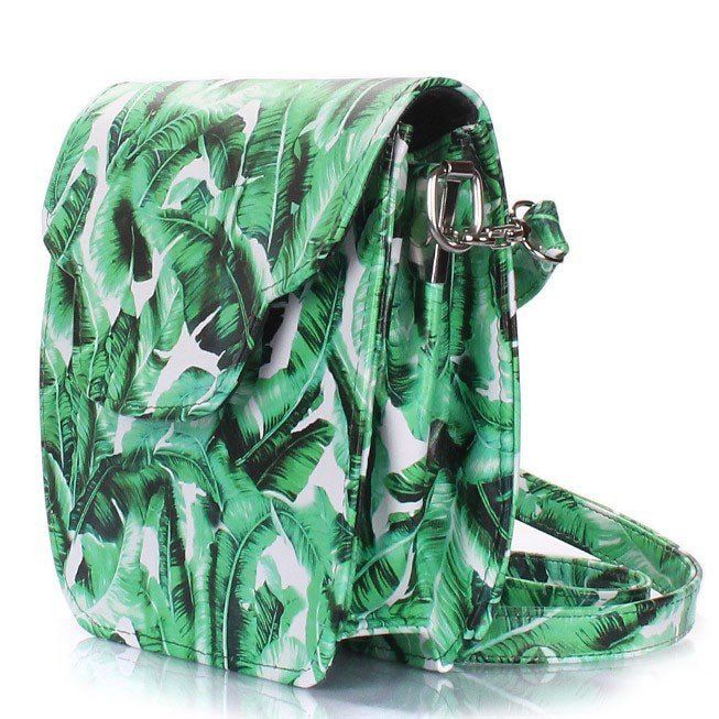 Женская сумка-клатч POOLPARTY Daisy зеленая купить недорого в Ты Купи