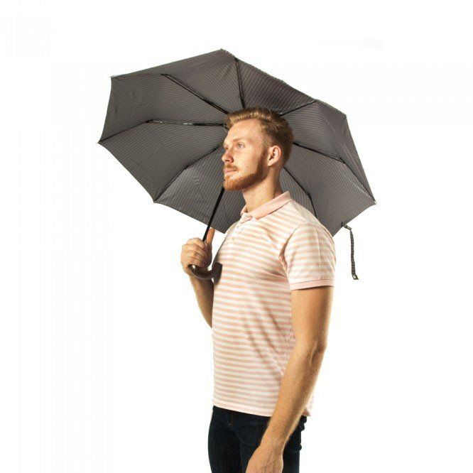 Чоловіча парасолька автомат Fulton Chelsea-2 G818 - Grey (Сірий) купити недорого в Ти Купи