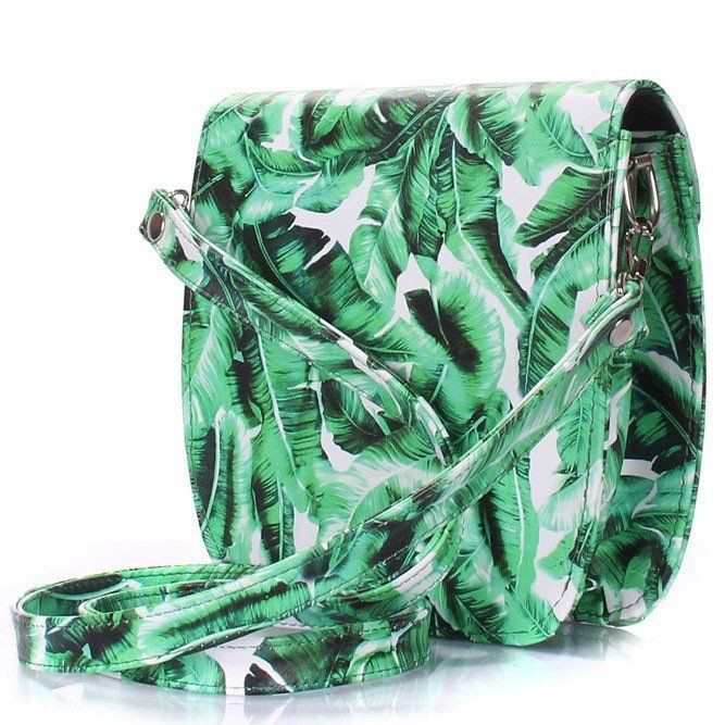 Женская сумка-клатч POOLPARTY Daisy зеленая купить недорого в Ты Купи
