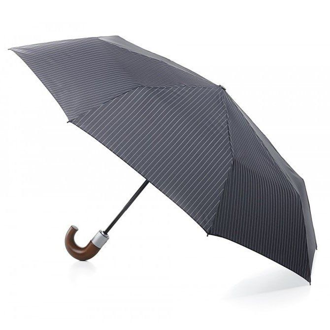 Мужской зонт автомат Fulton Chelsea-2 G818 - Grey (Серый) купить недорого в Ты Купи