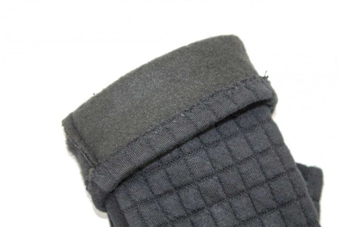 Женские чёрные стрейчевые перчатки 821s3 L купить недорого в Ты Купи