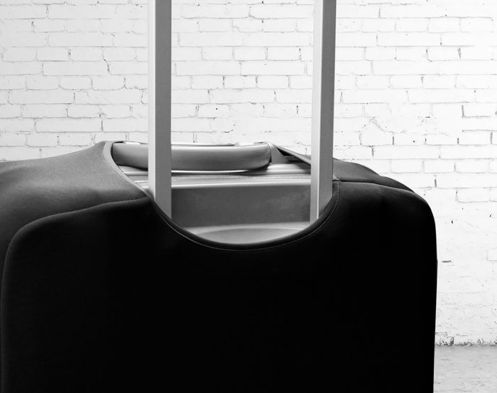 Защитный чехол для чемодана Coverbag дайвинг черный XL купить недорого в Ты Купи