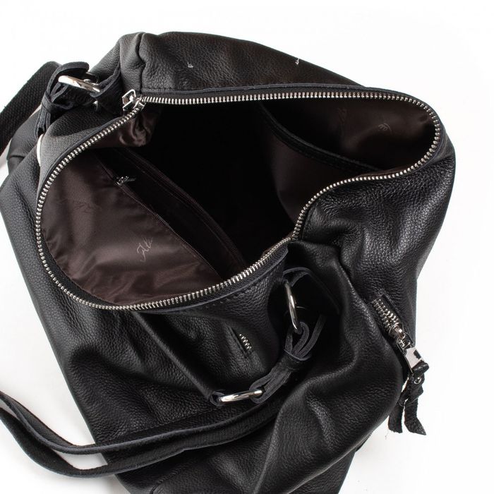 Жіноча шкіряна сумка класична ALEX RAI 02-09 07-9501-9 black купити недорого в Ти Купи