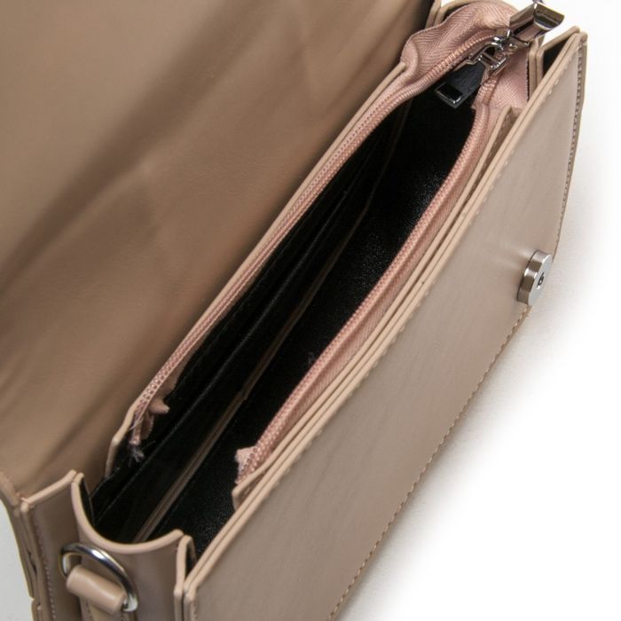 Жіноча сумочка зі шкірозамінника FASHION 22 8902 khaki купити недорого в Ти Купи