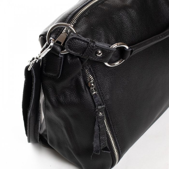 Жіноча шкіряна сумка класична ALEX RAI 02-09 07-9501-9 black купити недорого в Ти Купи