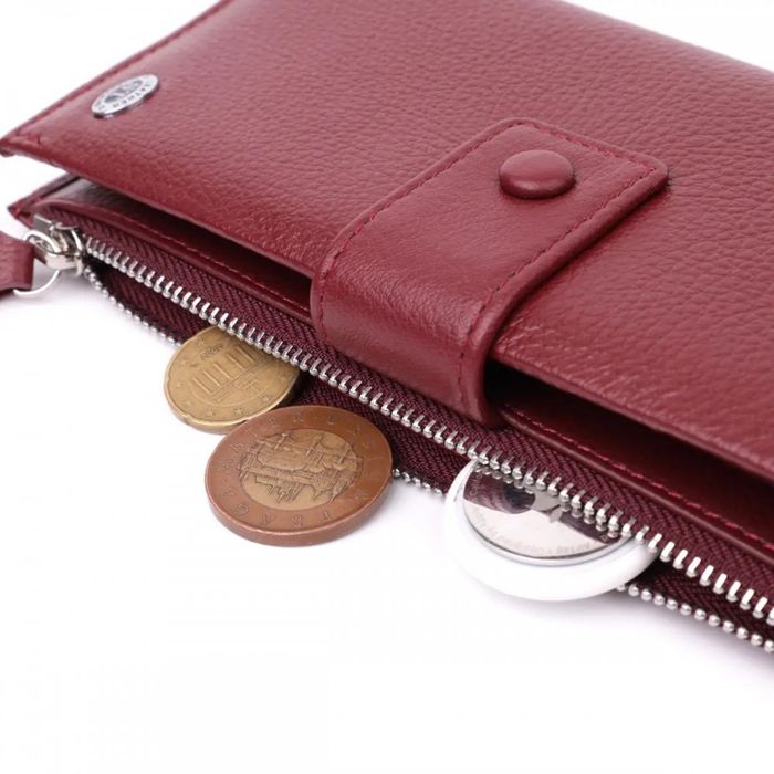Жіночий шкіряний гаманець ST Leather 22535 купити недорого в Ти Купи