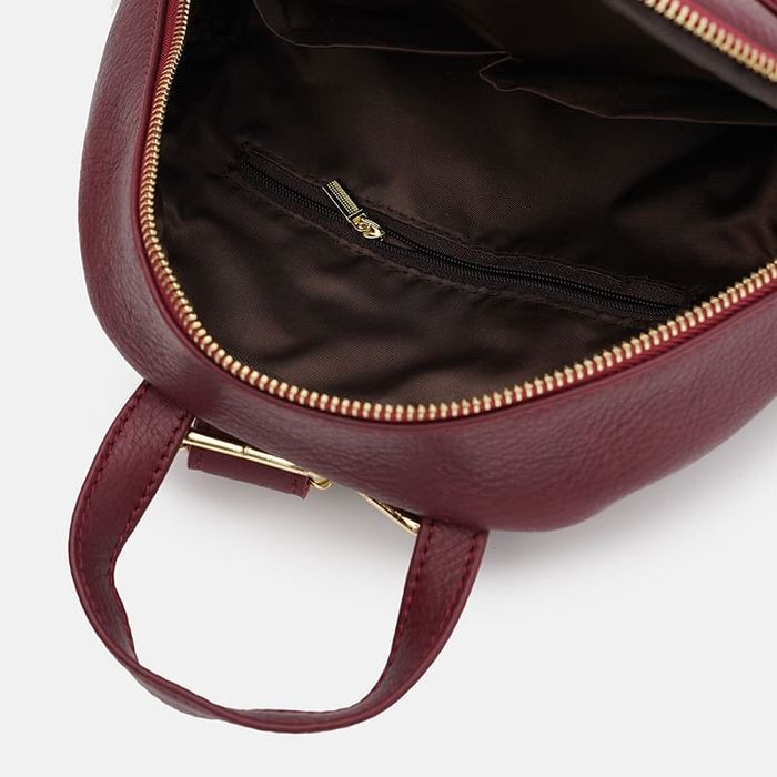 Женский кожаный рюкзак Keizer K1172bur-bordo купить недорого в Ты Купи