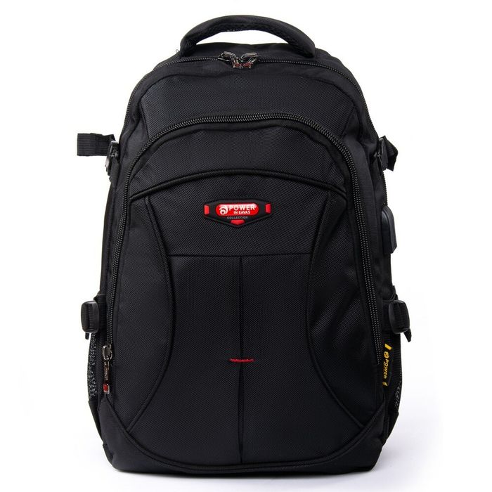 Городской рюкзак для ноутбука с USB Power In Eavas 9636 black купить недорого в Ты Купи