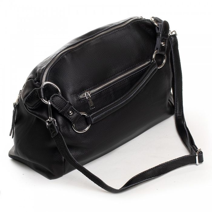 Женская кожаная сумка классическая ALEX RAI 02-09 07-9501-9 black купить недорого в Ты Купи
