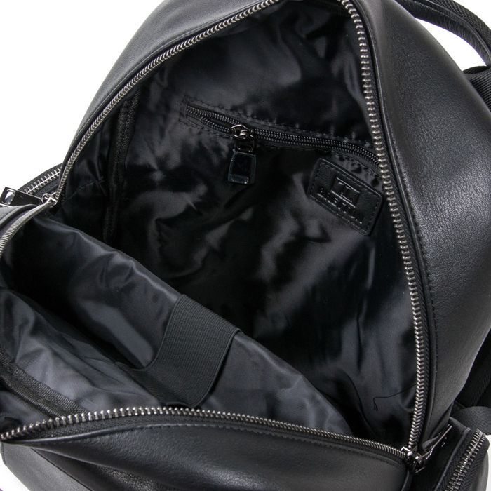 Рюкзак міський шкіряний BRETTON BE k1650-3 black купити недорого в Ти Купи