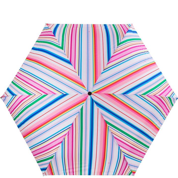 Жіноча механічна парасолька Fulton L902 Superslim-2 Funky Stripe (Різнокольорові смужки) купити недорого в Ти Купи