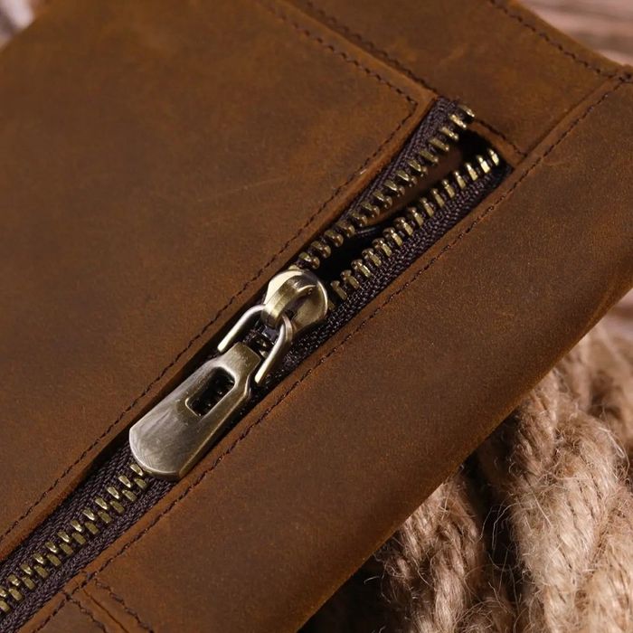 Кожаный мужской кошелек Vintage 21296 купить недорого в Ты Купи