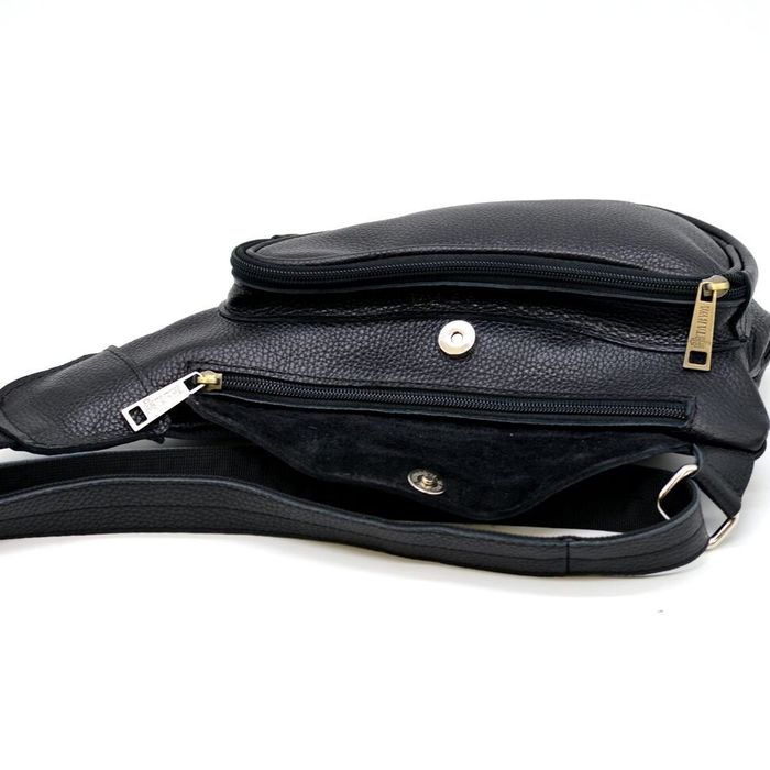 Кожаная сумка-рюкзак TARWA fa-3026-3md Черный купить недорого в Ты Купи