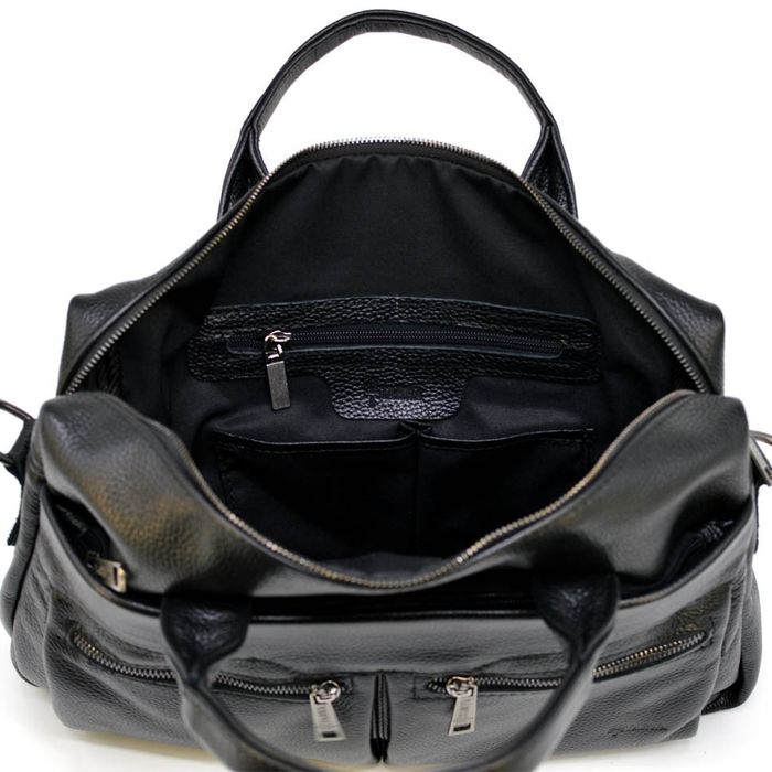 Мужская кожаная черная сумка TARWA fa-7122-3md купити недорого в Ти Купи