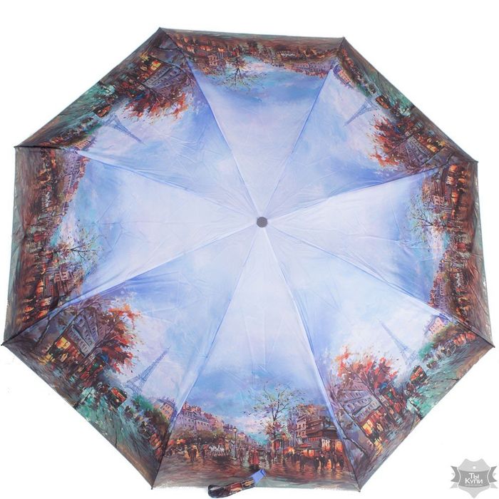 Женский автоматический зонтик разноцветный с рисунком ZEST купить недорого в Ты Купи